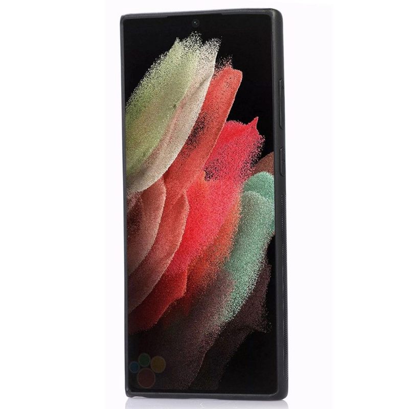 Telefoonhoesje voor Samsung Galaxy S22 Ultra 5G Denior-kaarthouder
