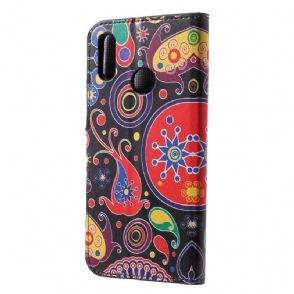 Case voor Honor 10 Lite Bescherming Paisley Patroon Kaarthouder