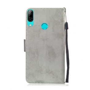 Case voor Honor 10 Lite Vintage Stijl Kaarthouder