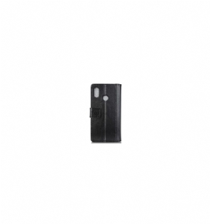 Cover voor Honor 10 Lite Premium Leer Met Klinknagels