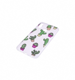 Hoesje voor Honor 10 Lite Siliconen Cactus