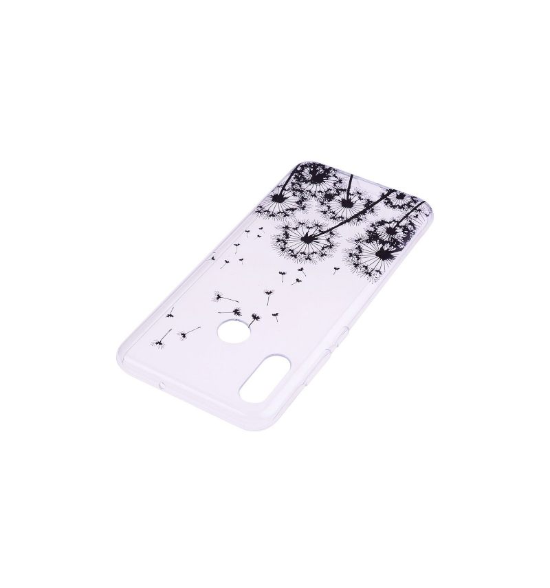 Hoesje voor Honor 10 Lite Siliconen Paardebloemen
