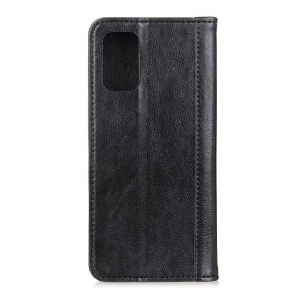 Cover voor Samsung Galaxy M51 Folio-hoesje Sylvester Kunstleer