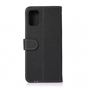 Folio-hoesje voor Samsung Galaxy M51 Anti-fall Khazneh Leder
