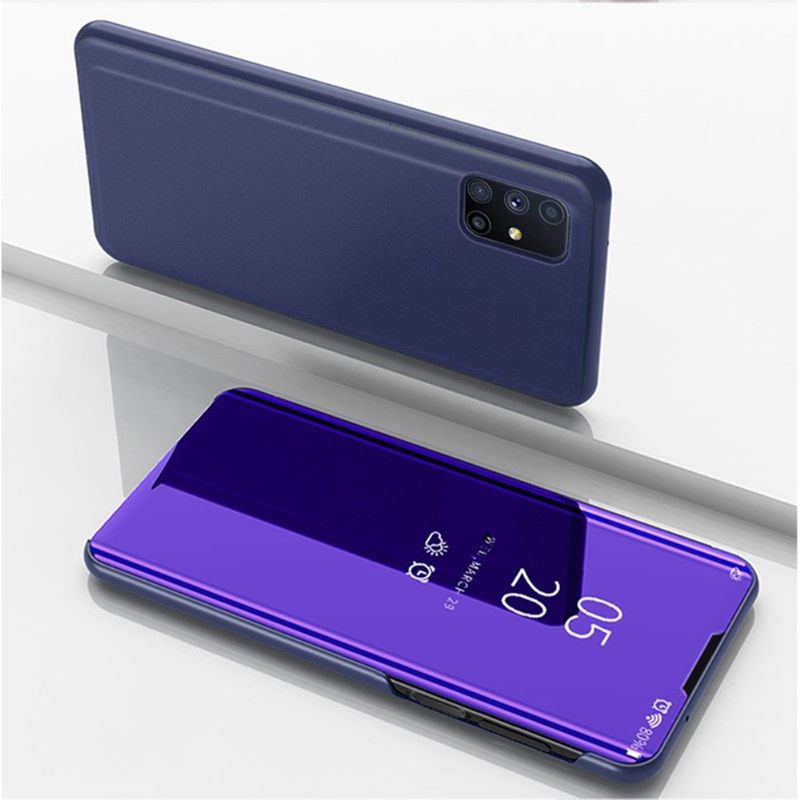 Hoesje voor Samsung Galaxy M51 Folio-hoesje Spiegeleffect