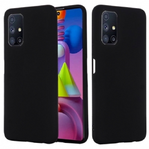 Hoesje voor Samsung Galaxy M51 Puro Vloeibare Siliconen