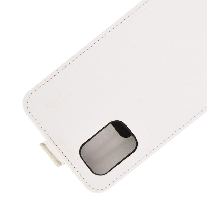 Leren Hoesje voor Samsung Galaxy M51 Folio-hoesje Kunstleer Verticaal