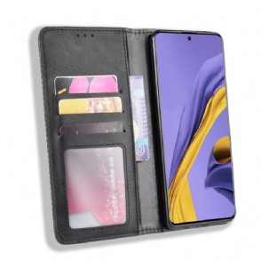 Leren Hoesje voor Samsung Galaxy M51 Leer In Cirénius-stijl