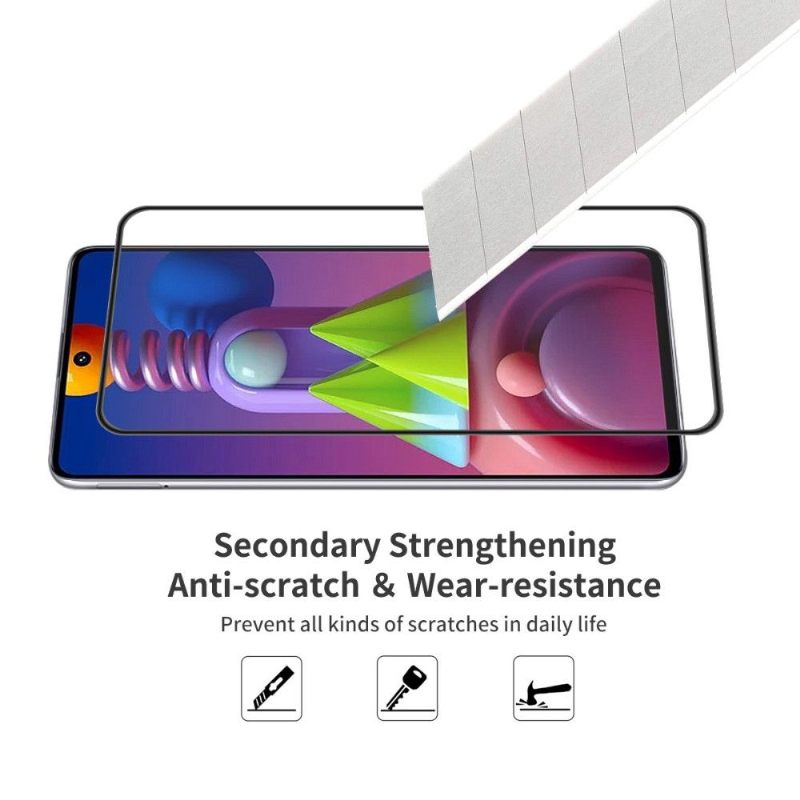 Samsung Galaxy M51 Schermbeschermers Van Volledig Gehard Glas (2 Stuks)