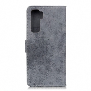 Case voor Huawei P40 Lite 5G Cyrius Kunstleer Vintage