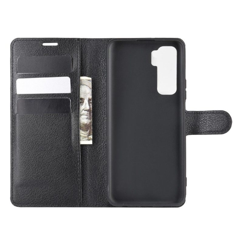 Folio-hoesje voor Huawei P40 Lite 5G Anti-fall Portemonnee Leren Leerstijl