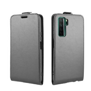 Folio-hoesje voor Huawei P40 Lite 5G Anti-fall Verticaal Kunstleer