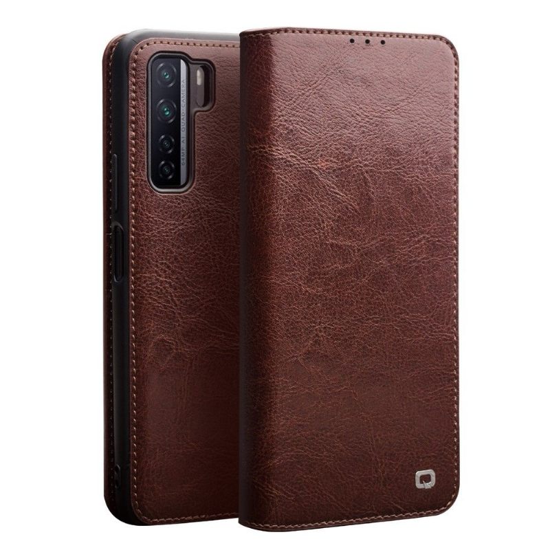 Folio-hoesje voor Huawei P40 Lite 5G Echt Leer