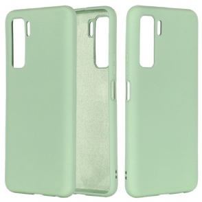 Hoesje voor Huawei P40 Lite 5G Puro Vloeibare Siliconen