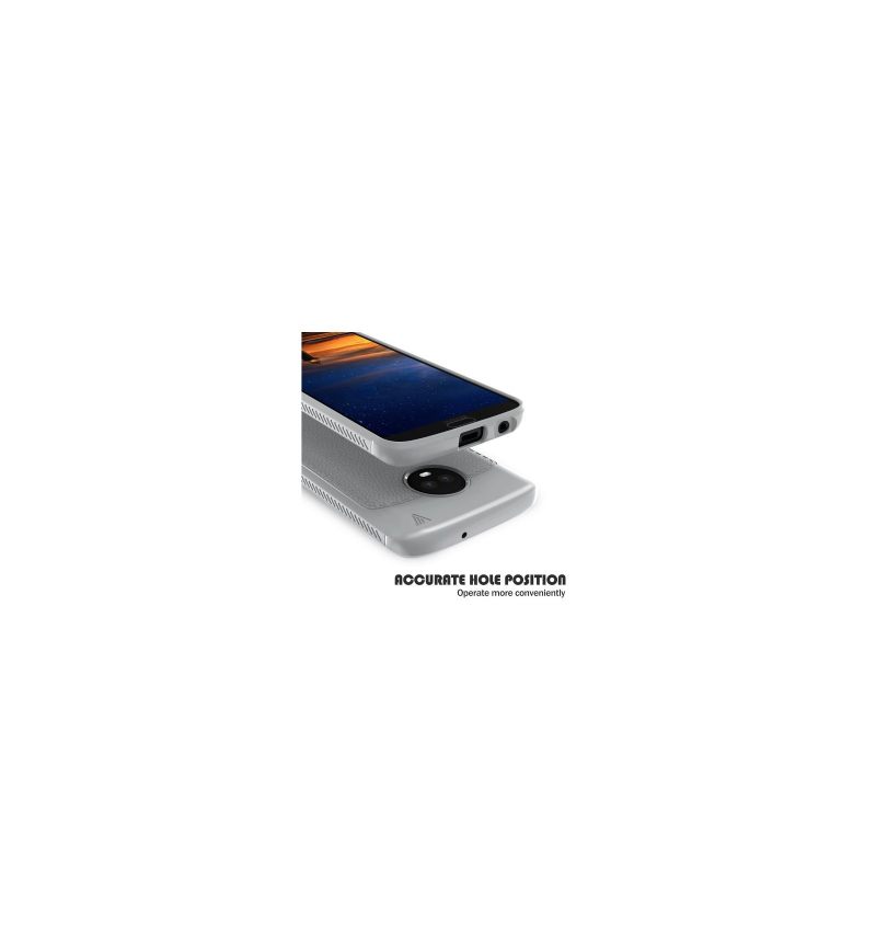 Hoesje voor Motorola Moto G6 Plus Heren Serie