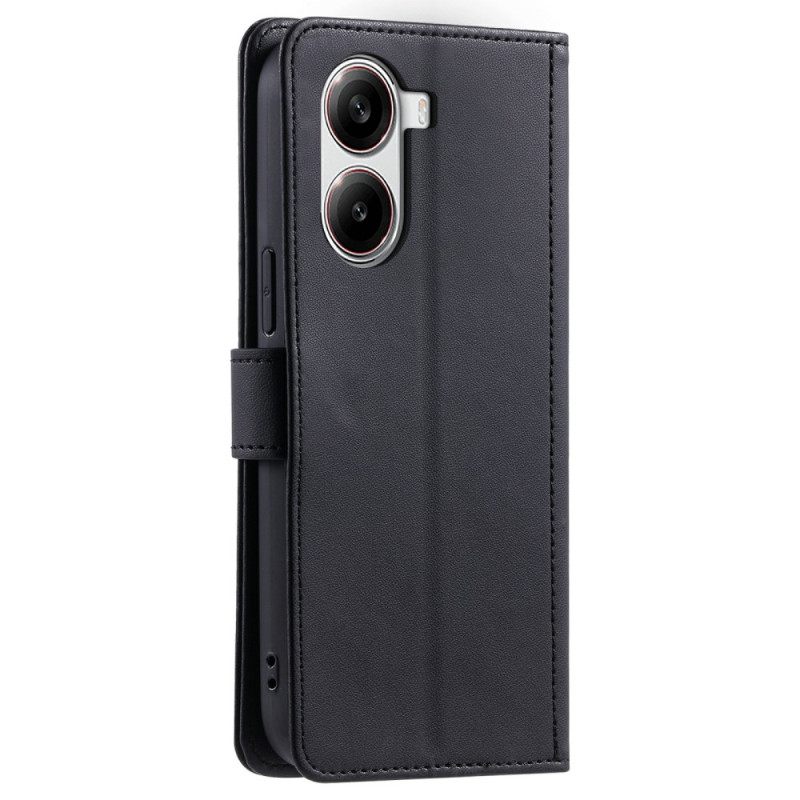 Bescherming Hoesje Poco X7 Pro 5g Gewatteerd Met Riem