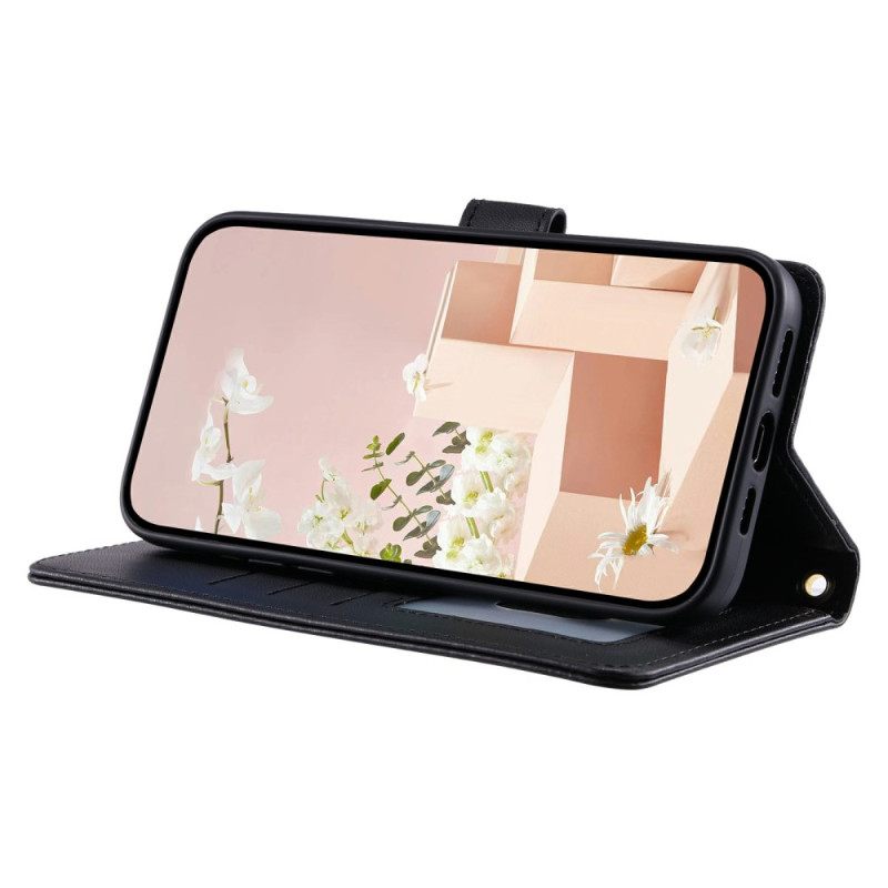 Bescherming Hoesje Poco X7 Pro 5g Gewatteerd Met Riem