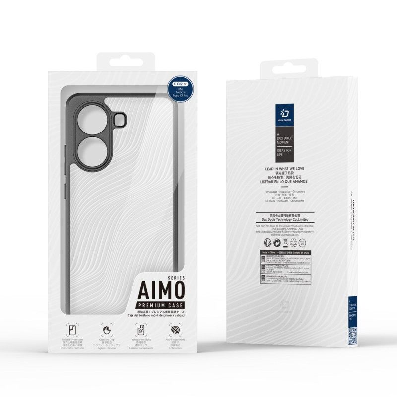 Cover Hoesje Poco X7 Pro 5g Telefoonhoesje Aimo-serie Dux Ducis