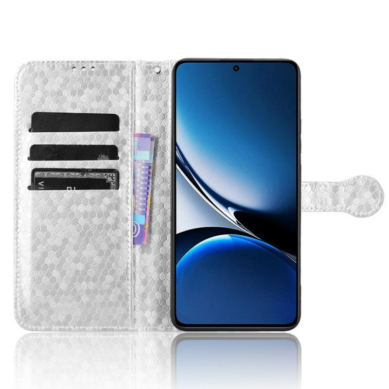 Folio-hoesje Poco X7 Pro 5g Glanzende Stippen