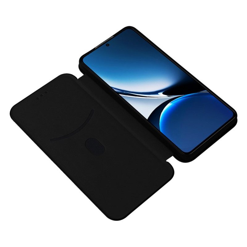 Folio-hoesje Poco X7 Pro 5g Koolstofvezel