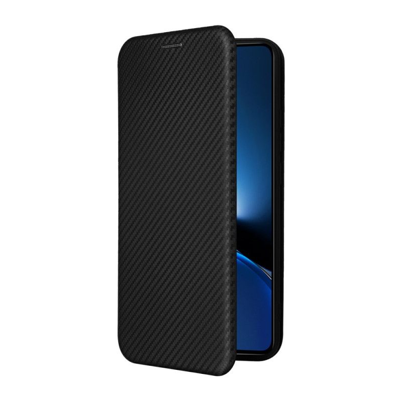 Folio-hoesje Poco X7 Pro 5g Koolstofvezel
