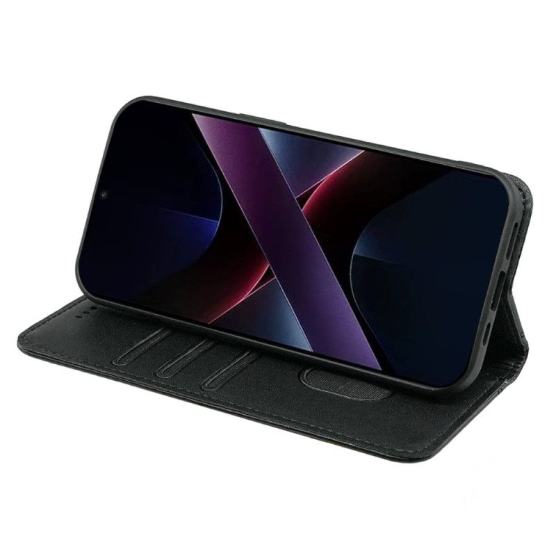 Folio-hoesje Poco X7 Pro 5g Telefoonhoesje Elegantie