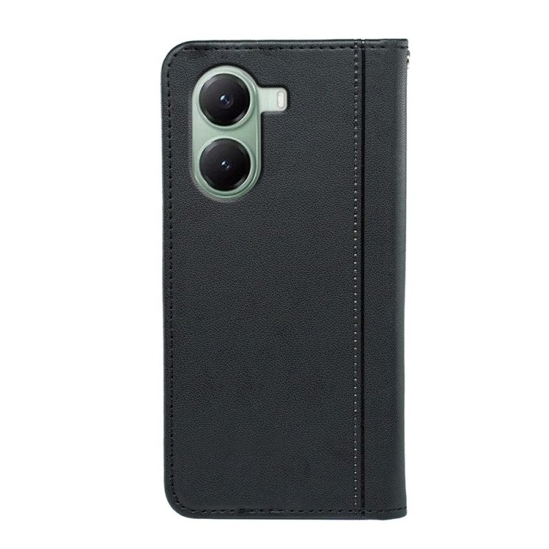Folio-hoesje Poco X7 Pro 5g Telefoonhoesje Elegantie