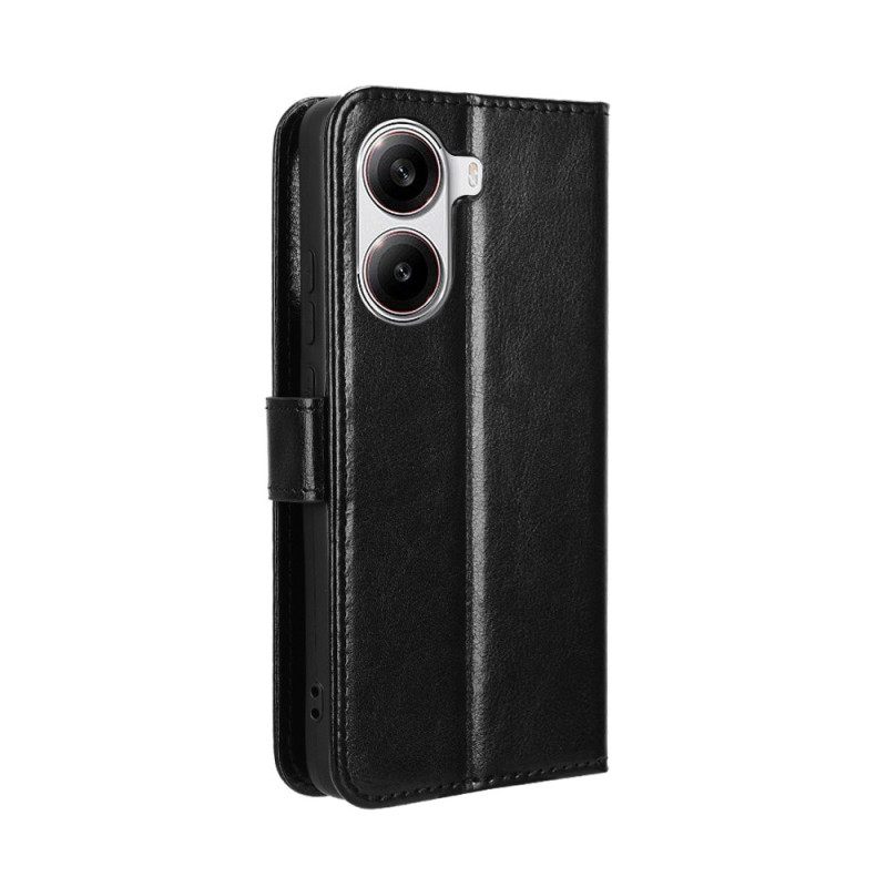 Folio-hoesje Poco X7 Pro 5g Telefoonhoesje Flahy Kunstleer