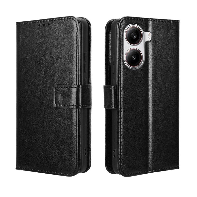 Folio-hoesje Poco X7 Pro 5g Telefoonhoesje Flahy Kunstleer