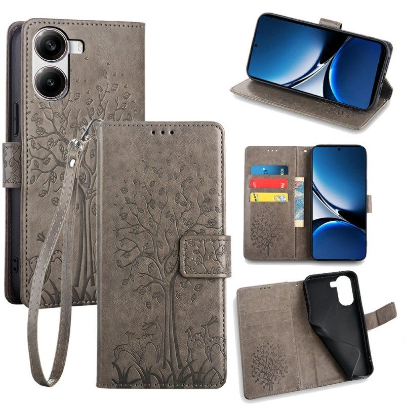 Folio-hoesje Poco X7 Pro 5g Telefoonhoesje Landelijk