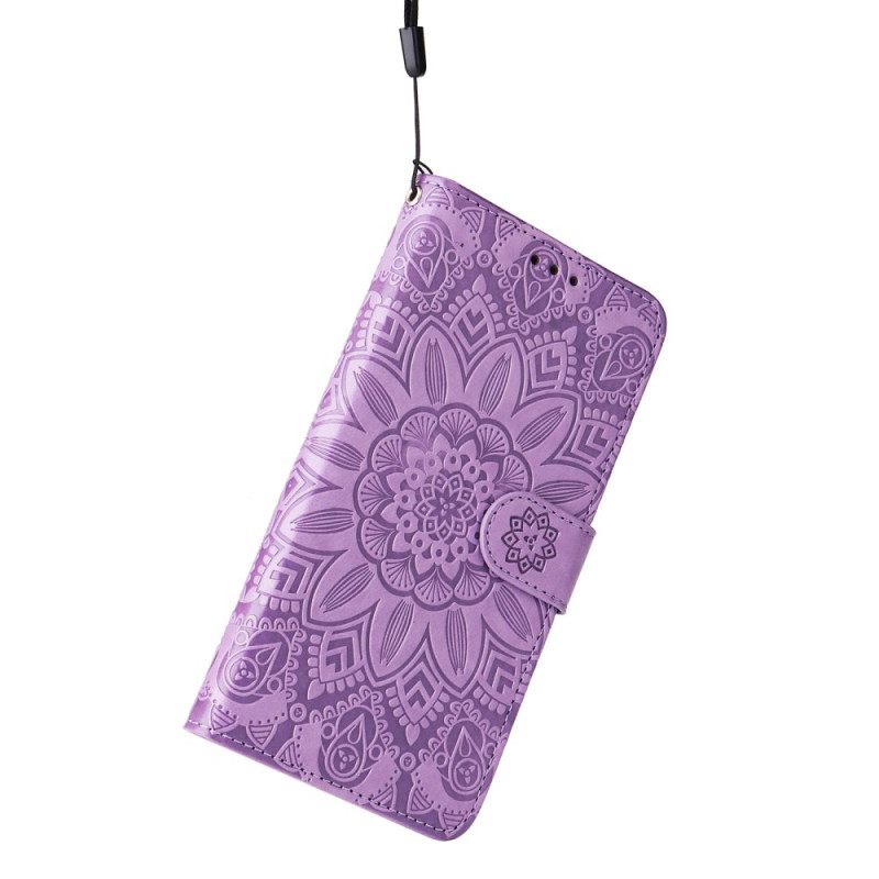 Folio-hoesje Poco X7 Pro 5g Telefoonhoesje Mandala-sleutelkoord