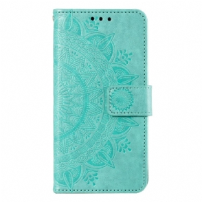 Folio-hoesje Poco X7 Pro 5g Telefoonhoesje Mandala Zon