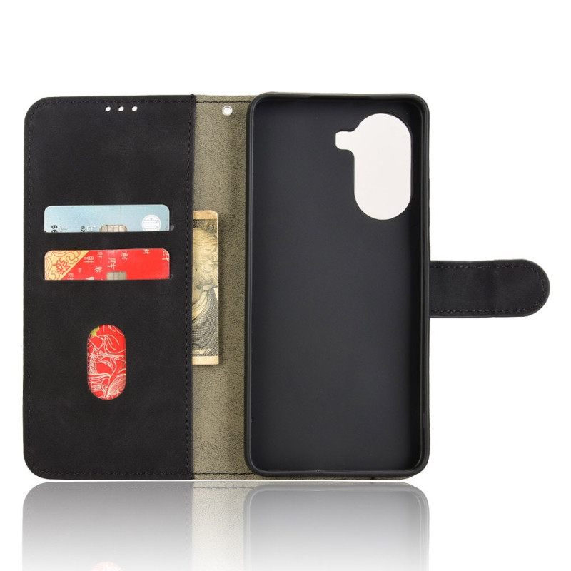 Folio-hoesje Poco X7 Pro 5g Telefoonhoesje Suède-effect