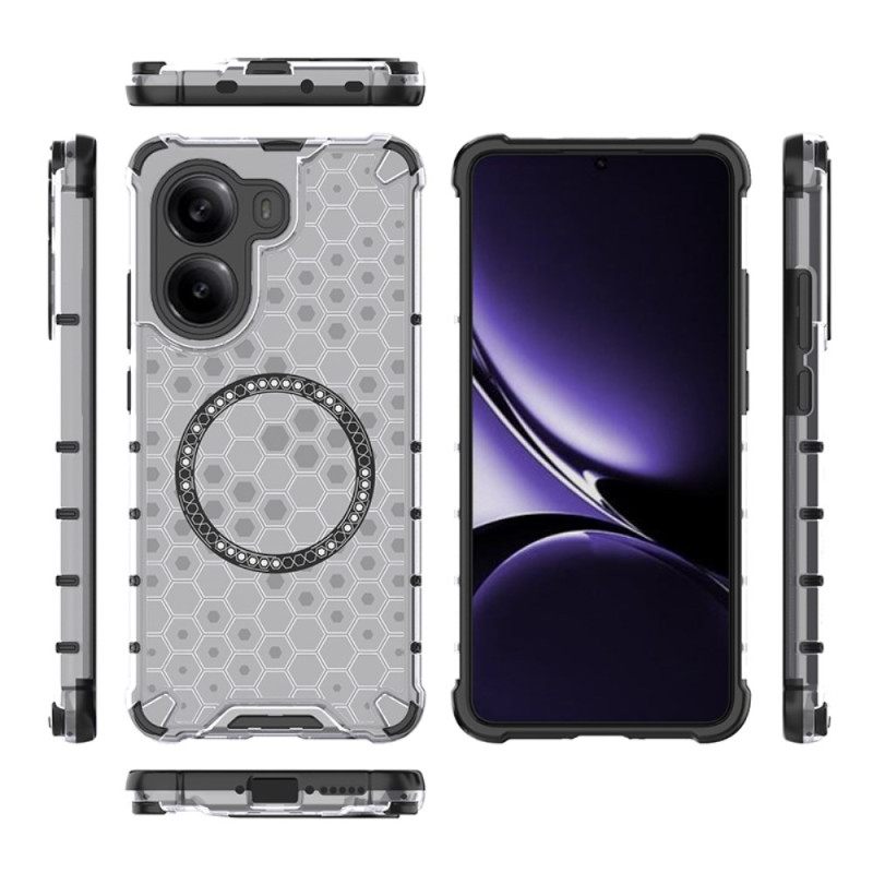 Hoesje Poco X7 Pro 5g Magsafe-compatibel Honingraatstructuur