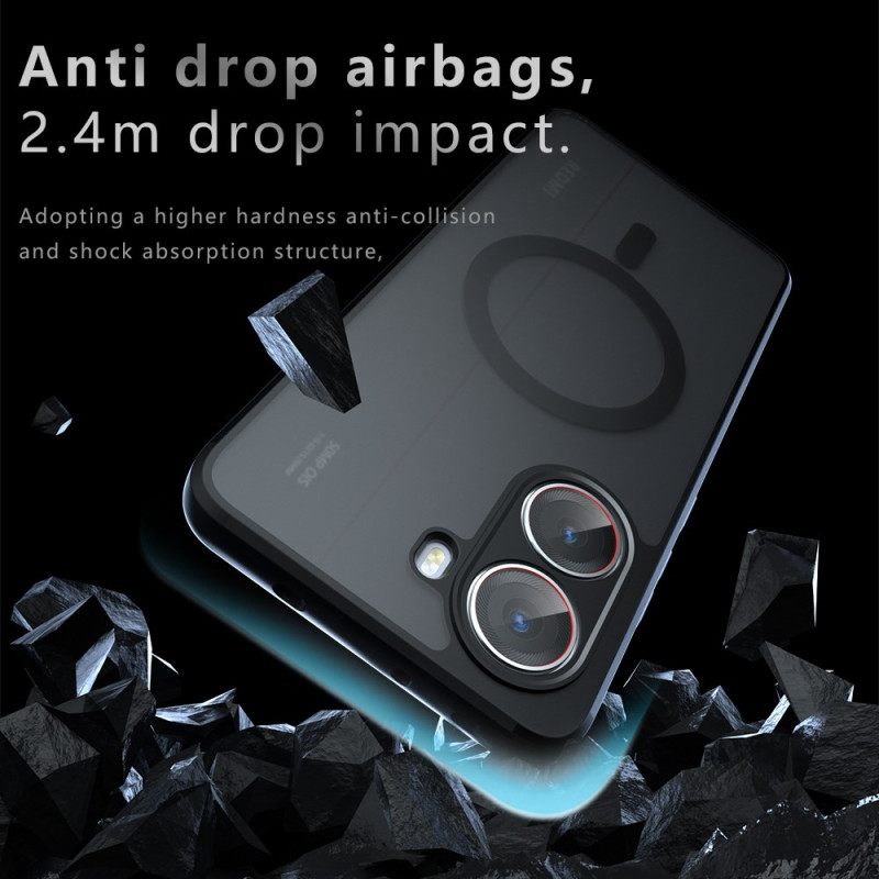 Hoesje Poco X7 Pro 5g Magsafe-compatibel Matte Afwerking