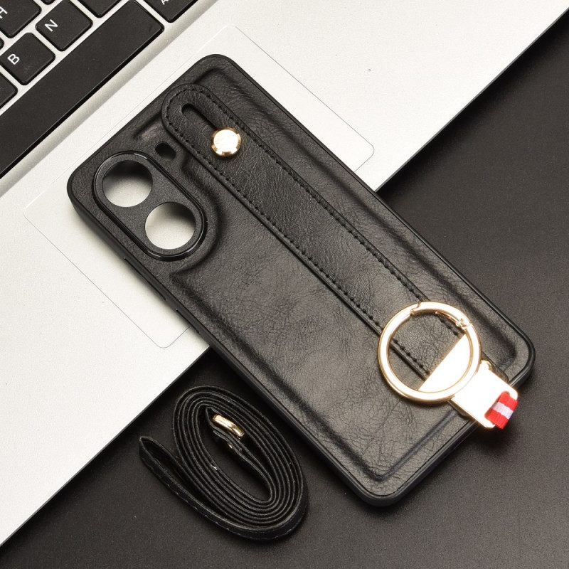 Hoesje Voor Poco X7 Pro 5g Bandje En Standaard