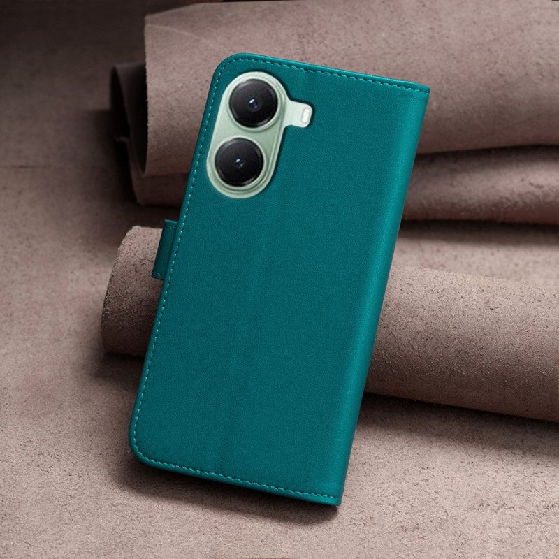 Leren Hoesje Poco X7 Pro 5g Binfen Kleur Bescherming Hoesje