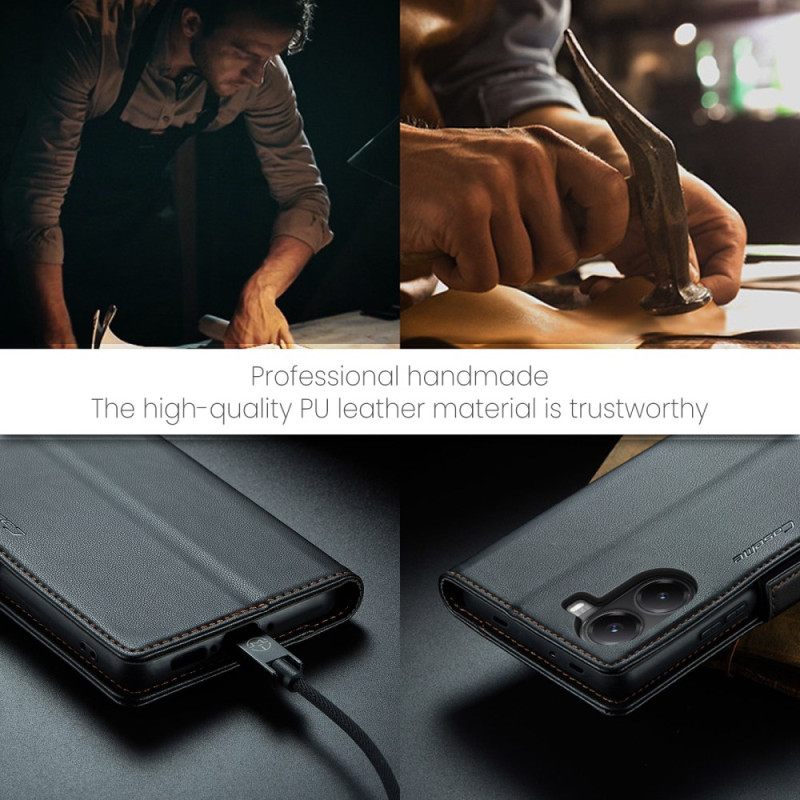 Leren Hoesje Poco X7 Pro 5g Caseme Bescherming Hoesje