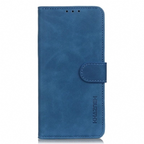 Leren Hoesje Poco X7 Pro 5g Khazneh Suède-look