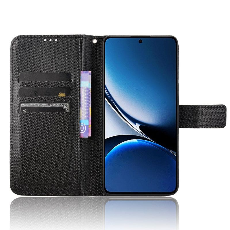 Leren Hoesje Poco X7 Pro 5g Sleutelkoord Met Stippen Bescherming Hoesje