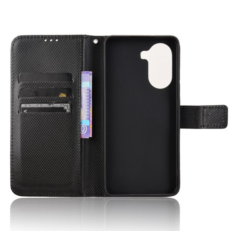 Leren Hoesje Poco X7 Pro 5g Sleutelkoord Met Stippen Bescherming Hoesje