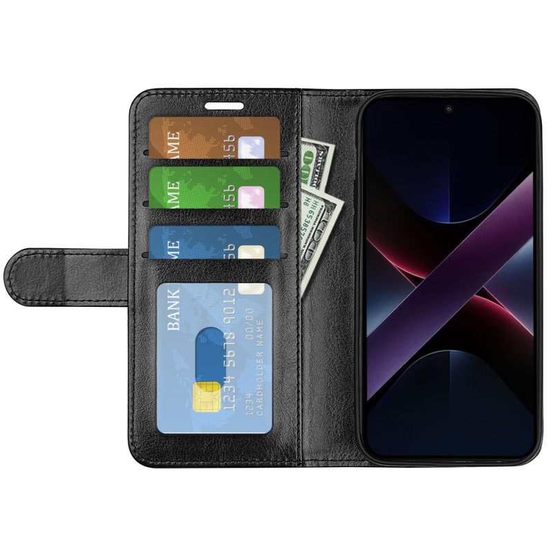 Leren Hoesje Poco X7 Pro 5g Vintage