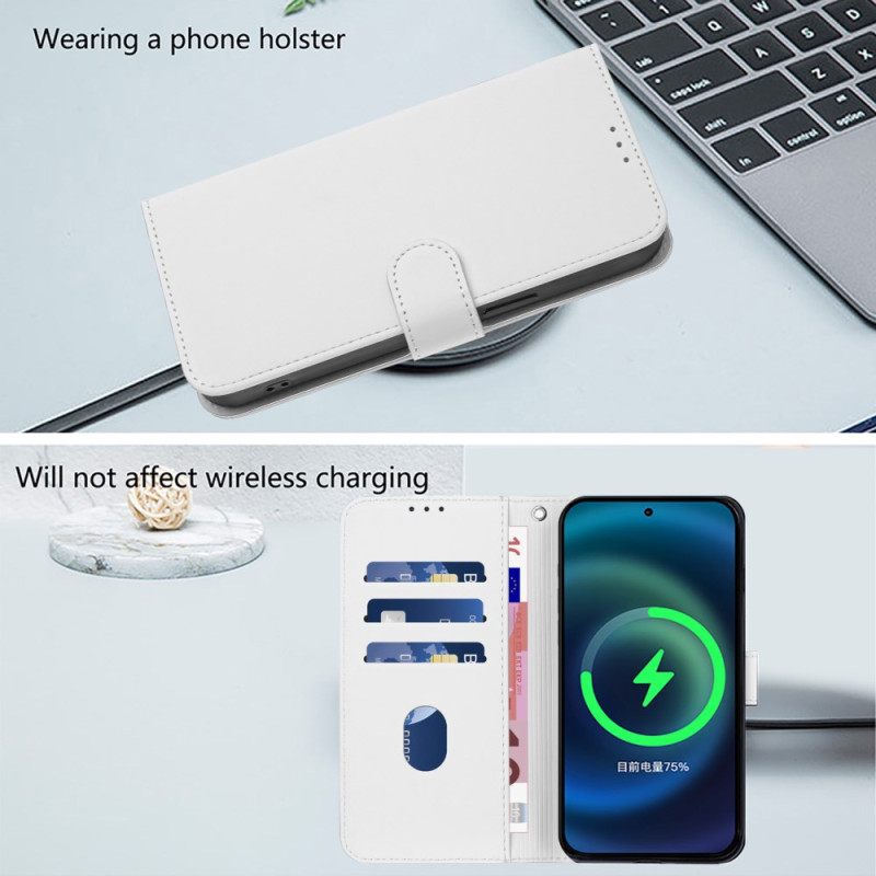 Leren Hoesje Voor Poco X7 Pro 5g Imitatieleer