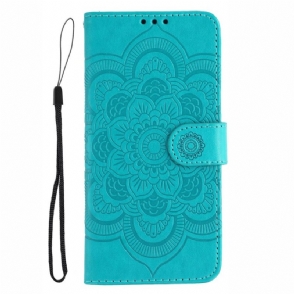 Leren Hoesje Voor Poco X7 Pro 5g Mandala-print