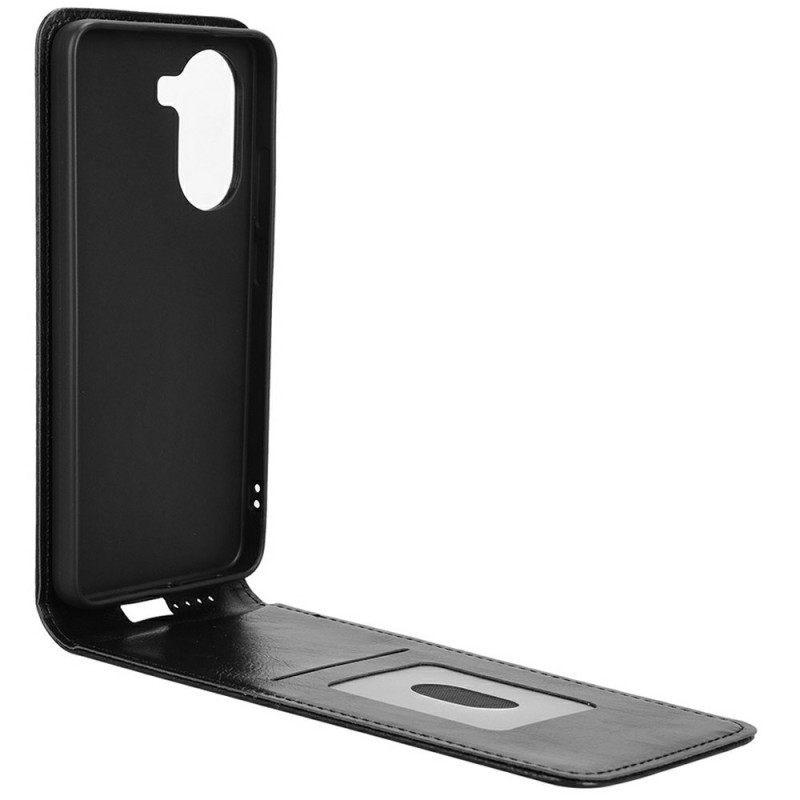 Leren Hoesje Voor Poco X7 Pro 5g Ontwerp Met Verticale Klep