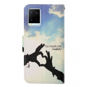 Folio-hoesje voor Vivo Y21 / Y21s / Y33s Je Hebt Me Compleet Gemaakt