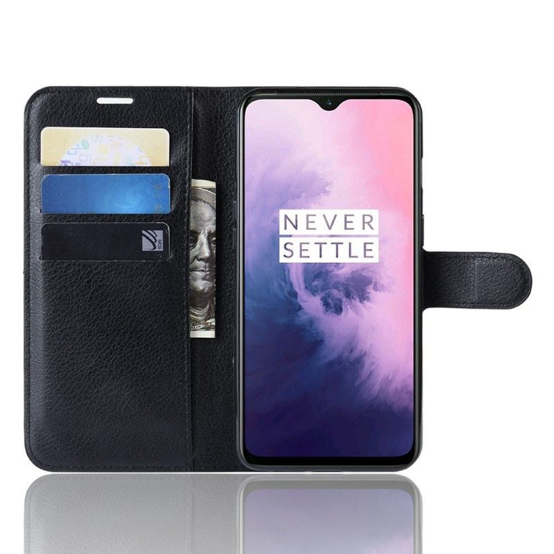 Case voor OnePlus 7 Bescherming Portemonnee Leren Stijl Leren Portemonnee