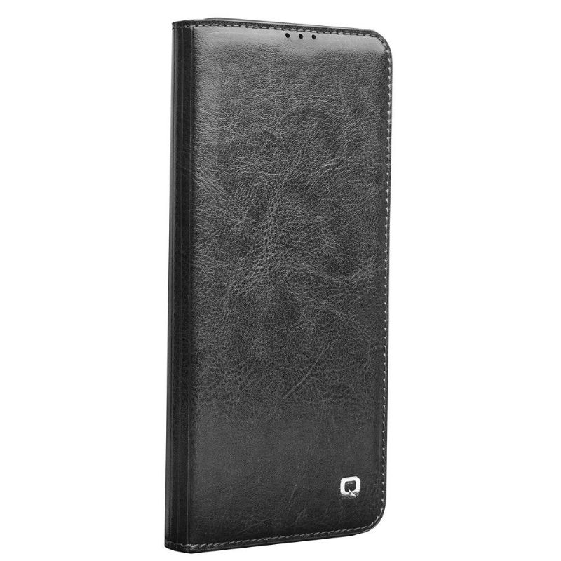 Cover voor OnePlus 7 Handgemaakt Echt Leer