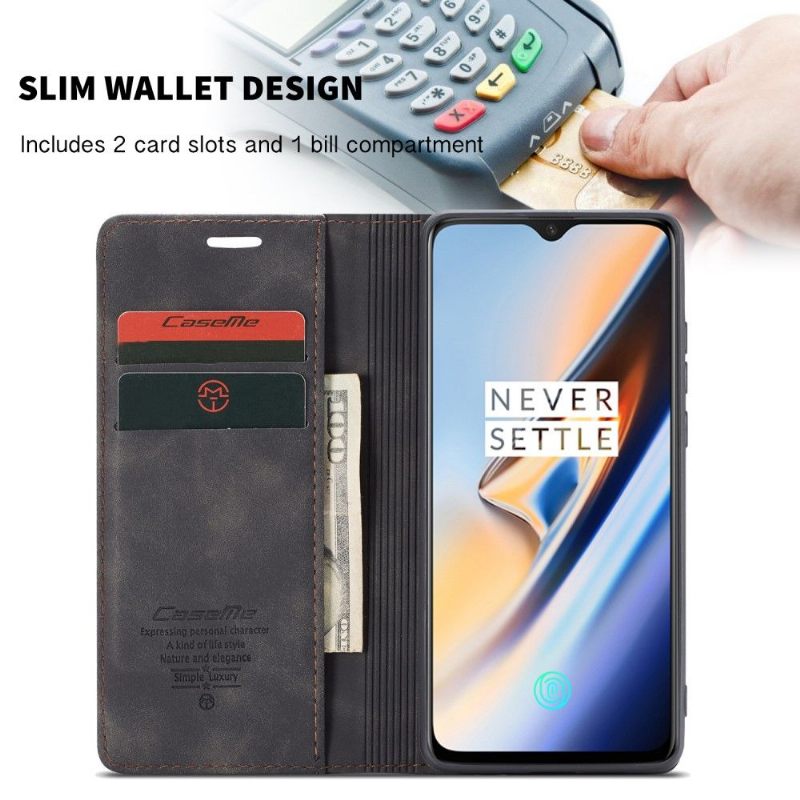 Cover voor OnePlus 7 Premium Kunstleer