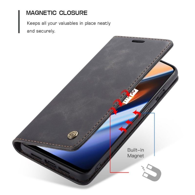 Cover voor OnePlus 7 Premium Kunstleer
